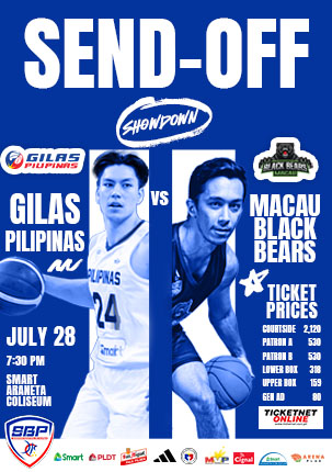 SEND-OFF SHOWDOWN - Gilas Pilipinas vs Macau Black Bears